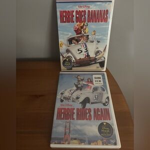 Herbie Rides Again and Herbie Goes Bananas DVD's